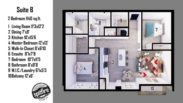 New Dog Friendly Concrete Building with FREE rent! in Long Term Rentals in Fredericton - Image 27