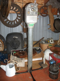 Vintage Parking Meter on A stand