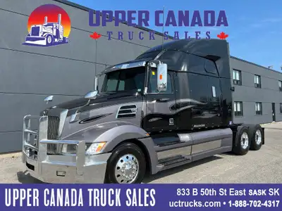 DETROIT POWER DD15! Stratosphere Sleeper! Detroit DD15 505 HP 12 Speed Automatic Detroit DT12 Transm...