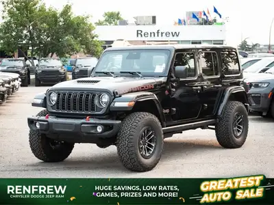 4x4, 3.6L V6, Recon Package, 35 Inch Tires, 4.56 Rear Axle Ratio, Steel Bumpers, Heated Nappa Leathe...