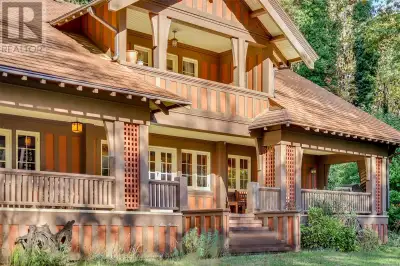 Welcome to one of the most significant historical homes in the Alberni Valley! Set on a private & im...