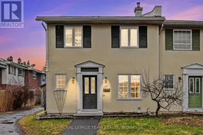 Welcome to Leslie Park living! This refreshed three-bedroom end-unit townhome offers comfort, conven...