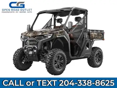 2026 CFMOTO Uforce U10 Pro 2026 CFMoto U10 Pro More than $4,800 in add-ons!!! Rims: $1200 Audio syst...