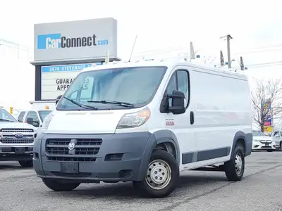 Promaster 1500 cargo van, low roof, half ton, rear divider, safety certified. Call or visit us today...