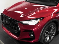 The 2023 INFINITI QX50 Sport is the boldest expression of the QX50 lineup, trading traditional chrom... (image 3)