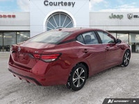 Recognized as an IIHS Top Safety Pick, this stunning red 2021 Nissan Sentra SV delivers safety and s... (image 5)