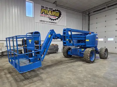 2012 Genie Z-45/25J Diesel Articulating Boom Lift — $49,995 Low-hour 2012 Genie Z-45/25J rough-terra...