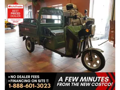 NO ADMINISTRATION FEES!! Heavy-Duty Electric utility trike!!! Designed for everyday hauling and tran...