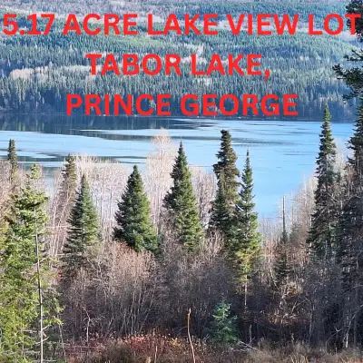 ✨ Build your dream home on this incredible 5.17-acre lot at Tabor Lake✨ ✨ Sweeping views of Tabor La...