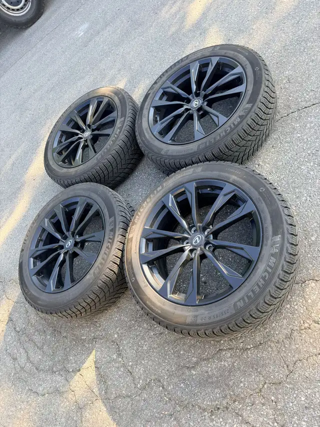 235/55/20 michelin Lexus Rx350 toyota Highlander 5x114.3 winters in Tires & Rims in City of Toronto - Image 3
