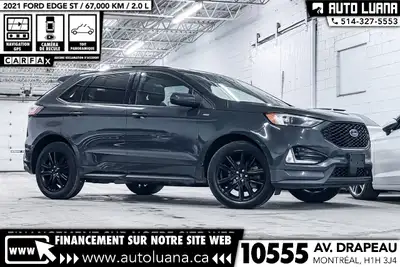 Auto Luana 2021 FORD Edge PRENEZ UN RENDEZ-VOUS / BOOK AN APPOINTMENT (514) 327-5553 67000 KM CERTIF...