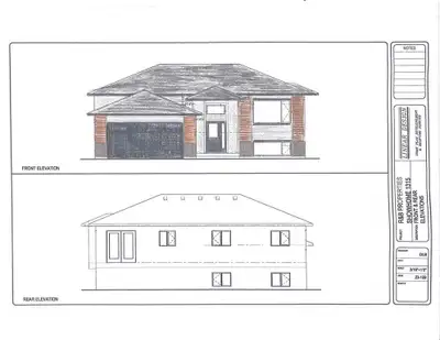 R12//Balmoral/This R & B Properties 1315 square foot bi-level features an upgraded exterior with bri...