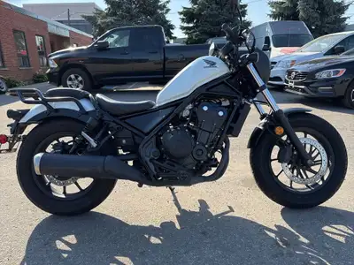 Check out this 2021 Honda Rebel 500cc ABS with only 12,922kms. Be sure to follow us on Instagram @pr...