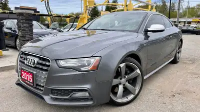 WE ARE CANADA'S MOTORS PLACE :) 2015 AUDI S5 w/ 275,710 km !!! 3.0 L V6 333 HP AWD NO ACCIDENT DEALE...