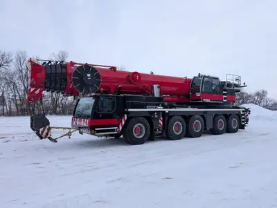 2015 Liebherr LTM1220 All Terrain Crane. Major work orders just completed at Liebherr including 10 y...