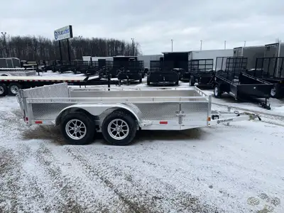 Canadian Mennonite Built Tandem Axle Aluminum Utility Trailer is $6,310.00 or $126.19/month! Ord: E1...