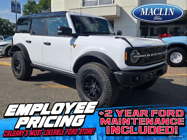 2025 Ford Bronco BADLANDS | MID PKG | SASQUATCH PKG | BLACK APP  in Cars & Trucks in Calgary