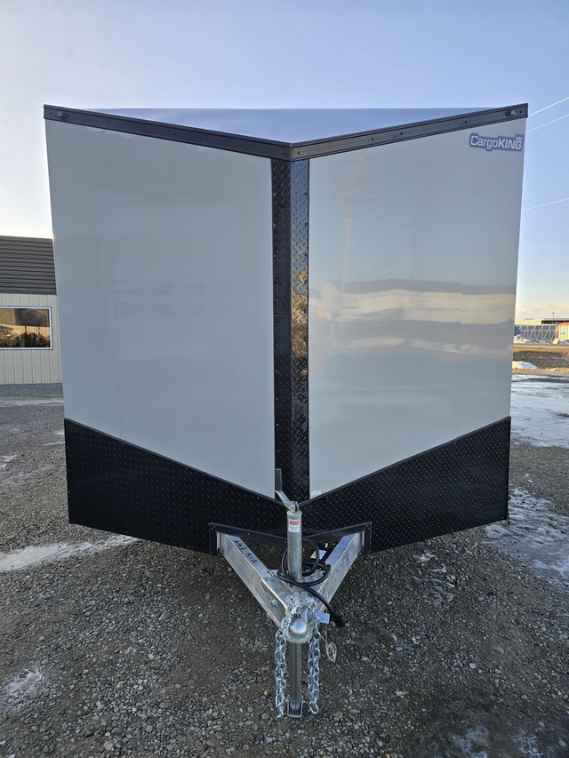  Forest River *** 8.5x12 *** 2 Place Aluminum Sled Trailer  in Cargo & Utility Trailers in Calgary - Image 4