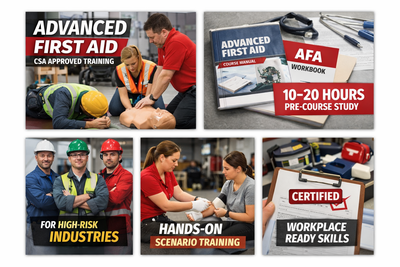 ADVANCED FIRST AID (AFA) – CSA APPROVED, View more