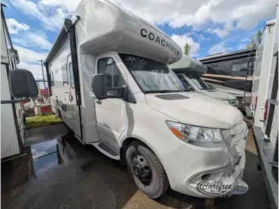 Coachmen Prism Select Class C diesel motorhome 25TBS highlights: Two Twin Beds 24in.in. x 32in.in. S...