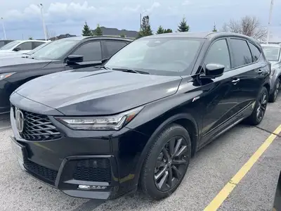 2025 MDX ASPEC SH-AWD. One Owner, No Accidents, Dealer Serviced, Pano Sunroof, Leather/Alcantara Sea...