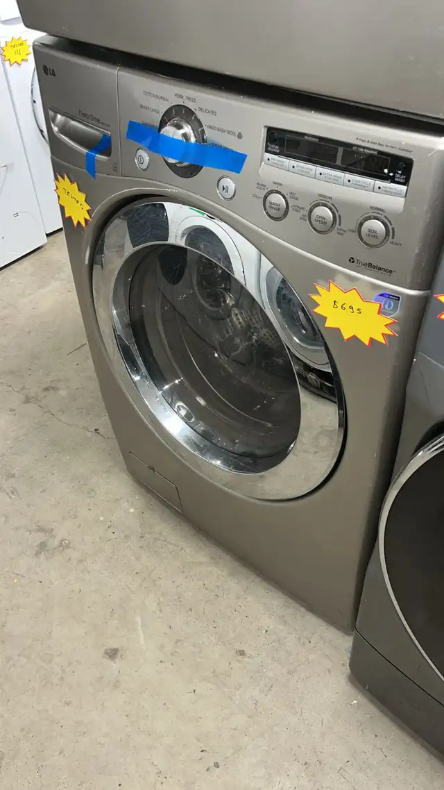 Lg 27” Stackable Washer And Dryer Fully Tested  30-Day Warranty in Washers & Dryers in Kitchener / Waterloo - Image 4