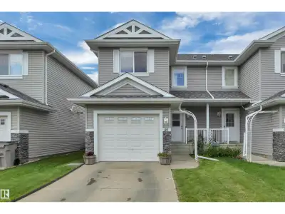 Welcome to this beautifully maintained 2 storey townhouse in the heart of Beaumont! With 3 beds upst...
