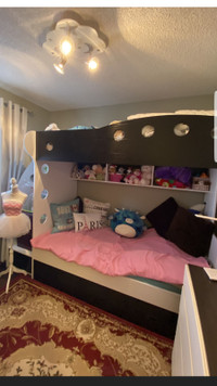 Bunk Bed  with Storage