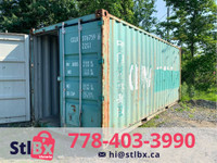 As is 20' Shipping Container in Vancouver Island