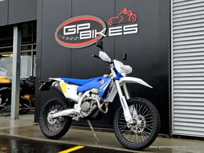 Husqvarna Special Finance offer: 2.99% APR/ 60 months OAC until May 2, 2026. 2025 Husqvarna FE 350s...