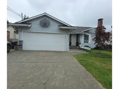 Great family home with 5 to 7 minutes walk to Mill Lake, School & Shopping. Very clean Rancher with...