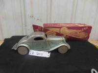 Wolverine The Mystery Car Tin with Wooden Wheels with Box