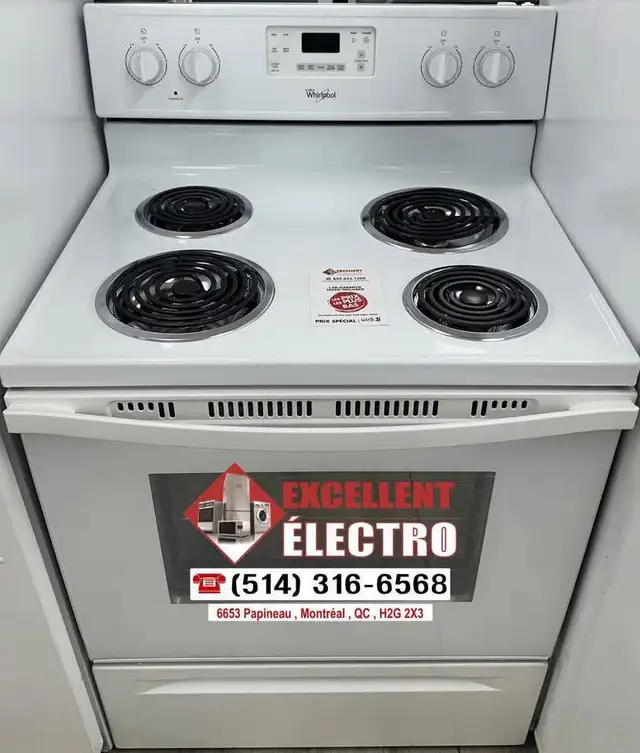 FOURS EN PROMOTION!! TAXES INCLUSES + 1 AN DE GARANTIE!!! in Stoves, Ovens & Ranges in City of Montréal - Image 11