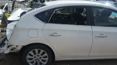 2013 2019 NISSAN SENTRA RIGHT HAND REAR DOOR WHITE ___________________ RIGHT PARTS FOR THE RIGHT PRI...