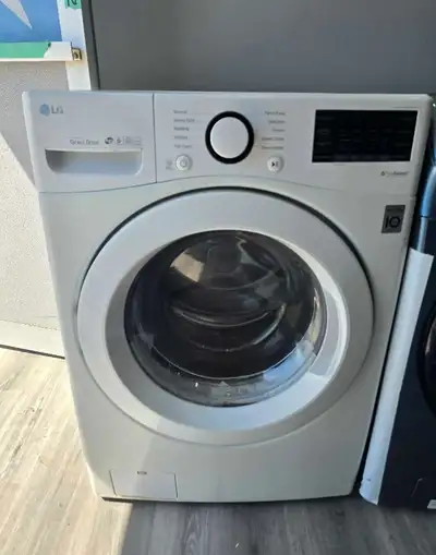 CAN DELIVER LG 27" White Frontload Stackable Washer, View more