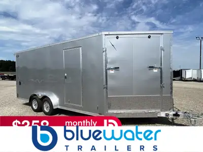Lightning Aluminum Enclosed Snowmobile Trailer is $17,235.00 or $344.66/month! Ord: 141438 - Ser: 5N...