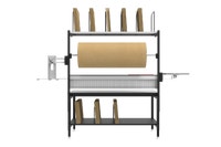 Industrial Table with Shelves, Pegboard & Dispenser Model 250470 Saskatoon Saskatchewan Preview