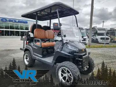 VR Thetford Paiement à partir de 41.0$/sem. + TX. 2024 Leo EV Leo EV M4 Cart de Golf Superbe Cart tr...