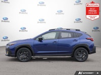 New Price! Blue 2024 Subaru Crosstrek Onyx AWD Lineartronic CVT H4 APPLE CAR PLAY, SUNROOF, ONE OWNE... (image 1)
