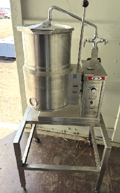 Steam Jacketed Tilting Kettle W/ Stand, View more