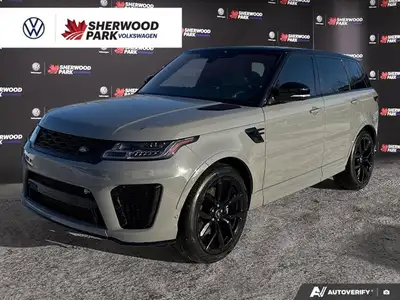 Check out this 2022 Land Rover Range Rover Sport SVR before it's too late! *This Land Rover Range Ro...