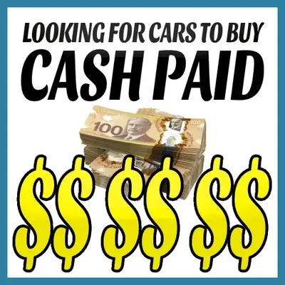 WE BUY ALL SORTS OF OF SCRAP & USED CARS - ANY MAKE OR MODEL - ANY CONDITION - SAME DAY REMOVAL - WE...