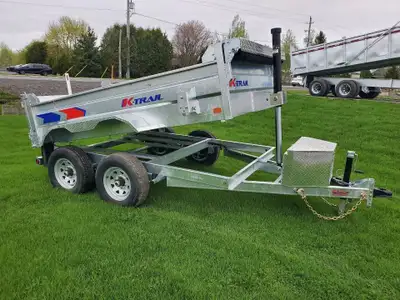 ???? 2026 K-Trail 6x10 HD Dump Trailer RUST-PROOF GALVANIZED ???? ???? SALE PRICE: $11,495 +tx (Reg....