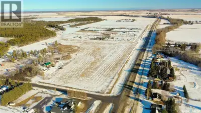 Prime highway frontage east of Nipawin located on Highway 55 with approx 1209 ft of highway frontage...