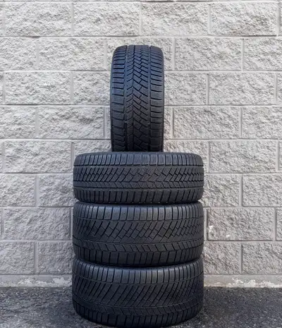 Winter / Snow Continental ContiWinterContact TS830P Staggered 19 Inch Tires. 2x 235 40 19 & 2x 265 3...