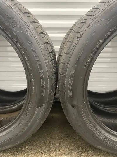Set4: 255/50R20 104V Falken Ziex CT50 A/S. FIRM $420: Four Used All Season Tires. FIRM Tires Tread D...