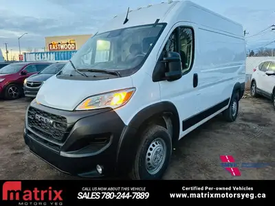 The 2025 Ram ProMaster 2500 High Roof is a cargo van featuring a 3.6L Pentastar V6 engine, a 9-speed...