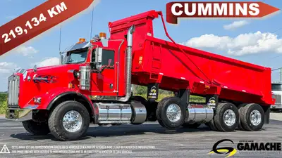 Heavy truck / Camion lourd - # STOCK: C-36790 2021 KENWORTH T800 BENNE BASCULANTE / CAMION DOMPEUR 1...
