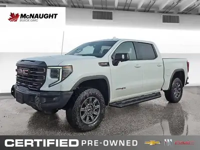This 2024 GMC Sierra 1500 AT4X Crew Cab is built for premium off-road capability and powerful perfor...