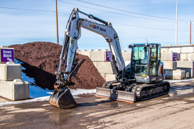 Bobcat E85 Excavator For Sale Very Low Hours in Heavy Equipment in Calgary